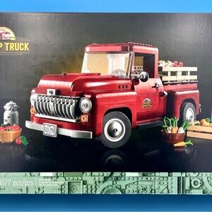 Lego Classic Red Pickup Truck Building Set